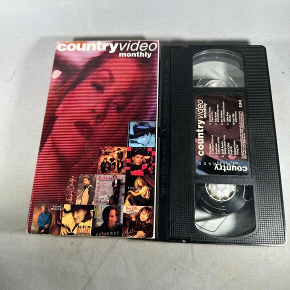 Country Video Monthly Music VHS 1994 Featuring Clint Black Garth Brooks - Picture 3 of 3